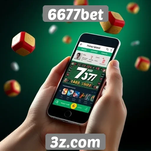 Experiência do usuário em dispositivos móveis no 6677bet