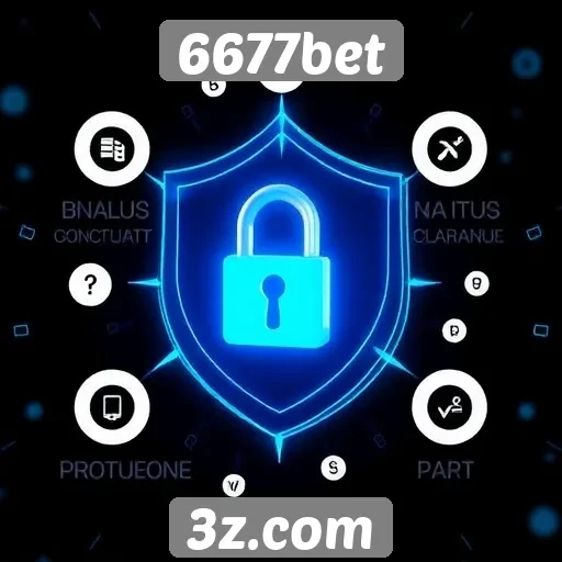 Recursos de segurança no site 6677bet